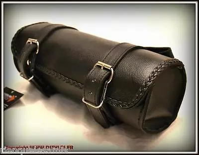 $46.06 • Buy Fork Saddlebag Leather Flexible - Nightster V-Rod Night Rod Leonart VN Intrud