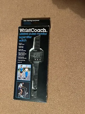 Wrist Coach Wireless Pulse Monitor Transmitter Watch 1989 • $49.99