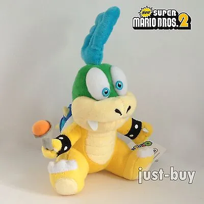 New Super Mario Bros. 2 Plush Larry Koopa Soft Toy Stuffed Animal Doll Teddy 6  • $13.99