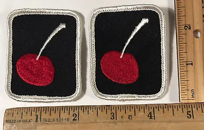 Vintage Lot Of 2 Original Cherry Logo Patch Motorcycle Biker Funny Humor Hippie • $6.25