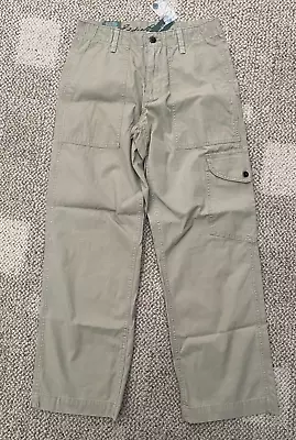 Mens Eddie Bauer Ripstop Surplus Pant Malt Tan Size 30W X 30L • $39.99