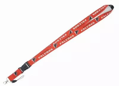 NFL Atlanta Falcons Team Color Breakaway Lanyard Key Chain FREE SHIPPING • $8.88