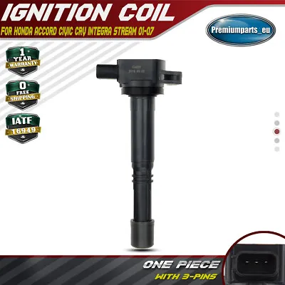 £17.99 • Buy Ignition Coil For Honda Accord Civic CRV Integra Stream 2001-2007 2.0L 2.4L K20A