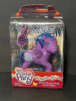 My Little Pony 2004 Butterfly Island Dream Design Pony Island Delight • $28