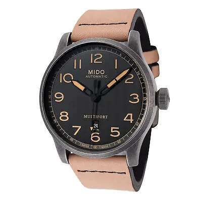 Mido Men's M0326073605099 Multifort 44mm Automatic Watch • $480