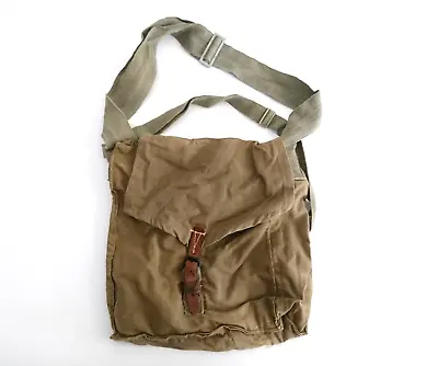 Vintage Hungarian Military Gas Mask Holder Side Bag 1950s • $29
