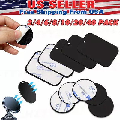 New Metal Plates Adhesive Sticker Replace For Magnetic Car Mount Phone Holder • $3.84