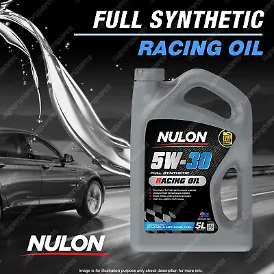 Nulon Full Synthetic 5W-3O Racing Engine Oil 5L NRO5W30-5 Ref NR5W30-5 • $148.95