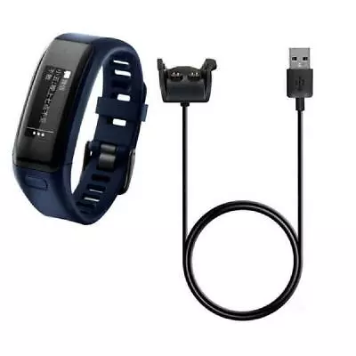 USB Charging Dock Cable Charger Cradle For Garmin Vivosmart HR/HR+ Smart Watch • $13.49
