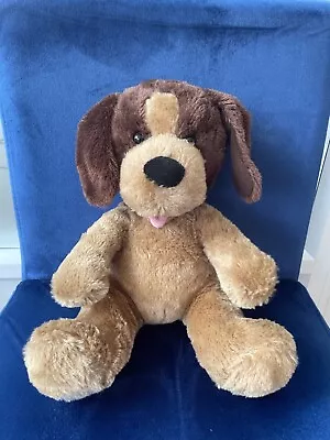 Build A Bear Workshop Puppy Barking Brown Dog Stuffed Plush Animal Retired 2014 • £10