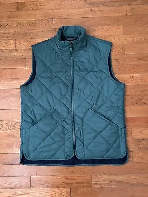 NWT $128 J.Crew Men’s Lightweight Quilted Walker Vest University Green Size: L • $43.50