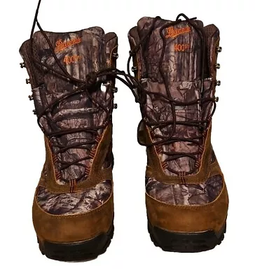 Danner High Ground 8  Sz 11.5 /46 Mossy Oak Break Up Infinity 400G Men's Boots • $59
