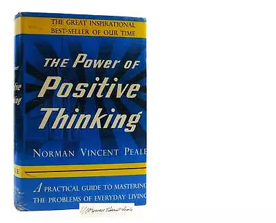 Norman Vincent Peale THE POWER OF POSITIVE THINKING SIGNED  1st Edition 45th Pri • $1724.94