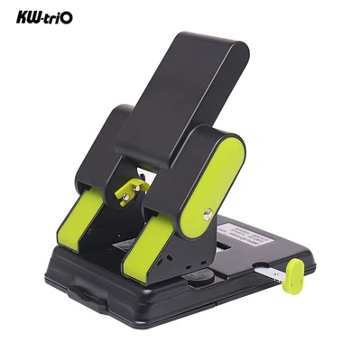 2-Hole Paper Punch Handheld Metal Hole Puncher Adjustable Hole H7S1 • $46.53