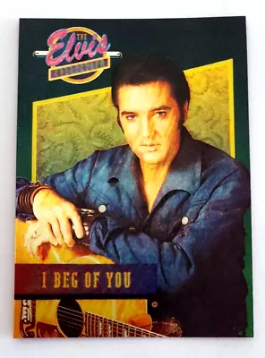 The Elvis Presley Collection Dufex Insert 15 Of 40 I Beg Of You • $5.70