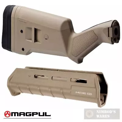 MAGPUL REMINGTON 870 SGA STOCK And M-LOK Forend MAG460-FDE MAG496-FDE FAST SHIP • $124.99