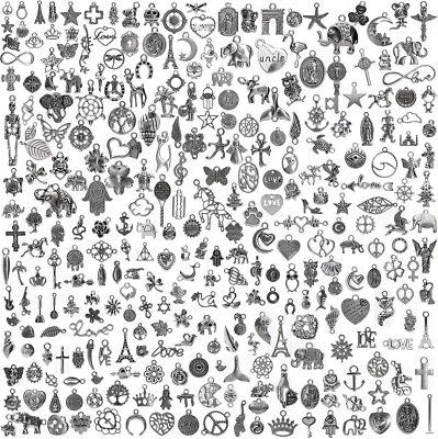 £2.17 • Buy 10 X Charms Assorted Styles  Jewelry Crafts Tibetan Wine Animal Feather Music
