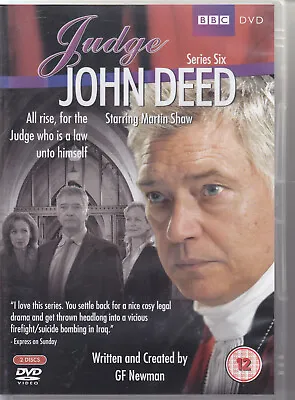 £8.90 • Buy Judge John Deed - Series 6 DVD - Martin Shaw BBC 2-disc Set SEALED