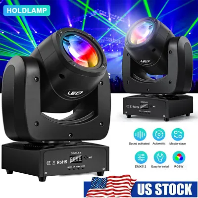 100W RGBW LED Moving Head Light DMX Stage Beam Spot Lighting DJ Disco Party Show • $77.39