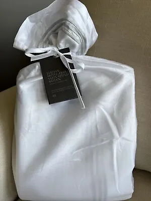 Restoration Hardware Italian Hotel Triple Stitch Sateen FULL / QUEEN Duvet ASH • $179.90