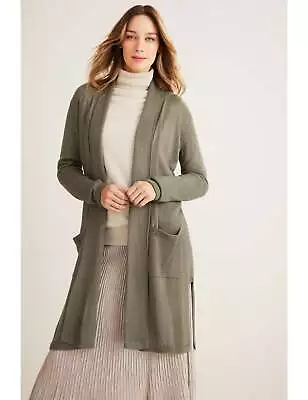 Capture - Womens Jumper - Long Winter Cardigan Cardi - Green Sweater - Warm Wear • $17.20