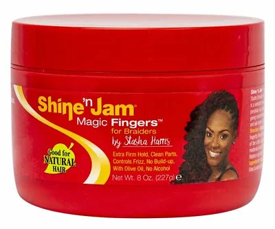 Ampro Shine'N Jam Magic Fingers For Braiders Extra Firm Holds 8 OZ • $16.99