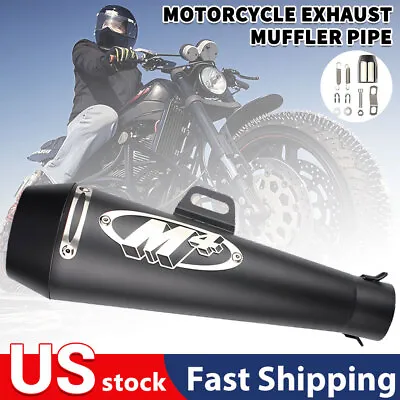 Motorcycle Exhaust Muffler Pipe M4 DB Killer Slip On Exhaust For GSXR 750 YZF R6 • $36.37