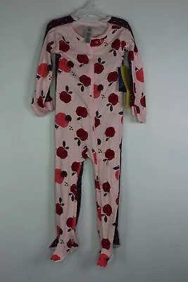 Toddler Girls' Gerber Kids Snug Fit Footed Pajamas 2-Pack Multicolor Purple 3T • $19.99