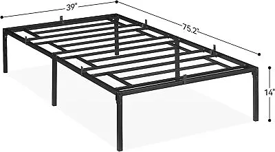 New Bed Frame Metal Platform 14  Twin/Full/Queen/King Size Slats Support Sturdy  • $61.99