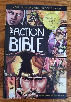 The Action Bible By Doug Mauss Sergio Carrillo(2010 Hardcover Brand New) • $22.50