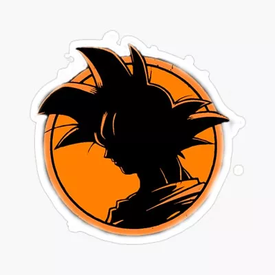 Goku Logo Sticker Decal Vinyl For Car Truck Sticker 5 Inch • $7