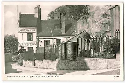 £3.45 • Buy Nottingham Trip To Jerusalem Inn Castle Road - 1952 Real Photo Postcard N25
