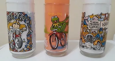 1981  The Great Muppet Caper  McDonalds 16oz Glasses Collectors Edition Lot Of 4 • $24.99