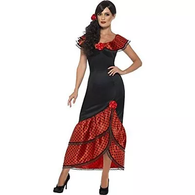 Smiffys Flamenco Senorita Costume Black (Size X1) • $32.91