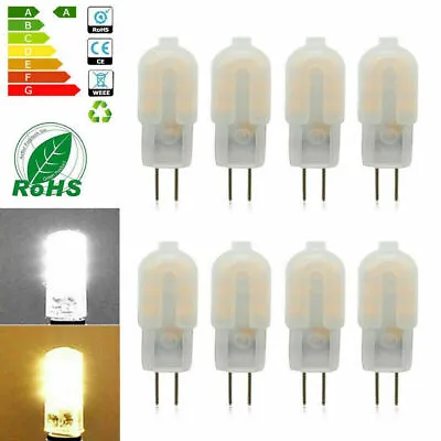 £3.39 • Buy 2/ 6/12 PCS G4 2W LED Capsule Light Bulb Replacement Lamps Halogen Bulbs 12V UK