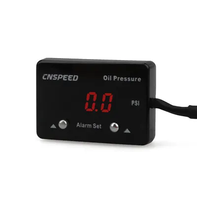 12V LED Car Auto Digital Display Oil Pressure Gauge Meter With 1/8NPT Sensor Red • $42.99