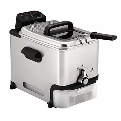 T-Fal FR800050 Ultimate EZ Clean Pro Stainless Steel Immersion Deep Fryer - S... • $163.22