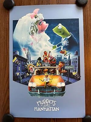 Kevin Wilson - Muppets Take Manhattan Limited Movie Poster Art Print BNG | Mondo • $79.99