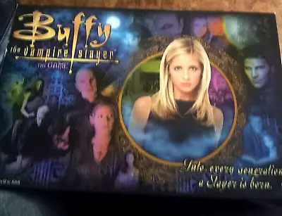 Buffy The Vampire Slayer Board Game Hasbro Milton Bradley Complete  • $24.95