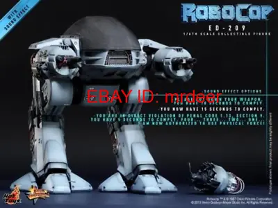 In Stock Hot Toys Mms204 1/6 Robocop Ed209 Robot Figure Toy Model • $900