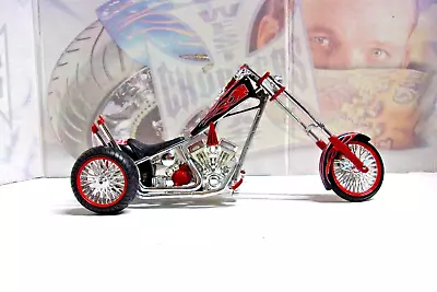 Custom Trike American Chopper Custom Rigid #1 Black W/red Flames • $19.97