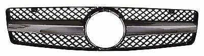 Front Grille Mercedes Benz SL W129 R129 SL500 SL600 SL-Style 90-02 Chrome&Black • $164.98