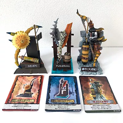 Monster Hunter Weapon Collection Axe Light Bowgun Card Set Figure Game Anime • $46.73