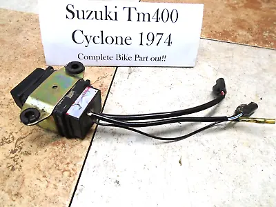 Oem CDI Ignition Box Suzuki Tm400 Cyclone 31900-16520 Vintage Motocross Racer • $195