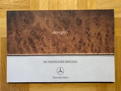 Brochure Mercedes Designo 2006 W211 W221 R230 W203 Brochure Brochure Catalogue • $15.88