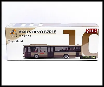 TINY 10 KMB VOLVO B7RLE ( 82K ) BUS  1/110  Hong Kong City 2023 AUG NEW MODEL • $8.80