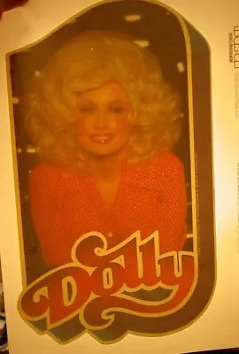 DOLLY PARTON VINTAGE 1970's COUNTRY MUSIC IRON ON TRANSFER B-23 • $19.95