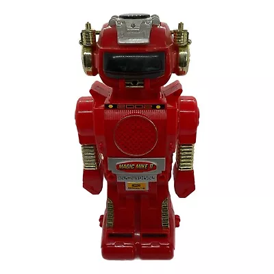 Vintage 1984 Red Magic Mike II Robot 2002 New Bright 11   3165 (**NOT WORKING**) • $16.99