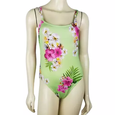 Barefoot Miss Of California | Hawaiian Print One Piece Swimsuit  | Womens 6 • $28.50