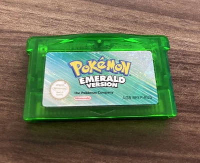 $142 • Buy Pokemon Emerald Version Genuine Cartridge - Nintendo Gameboy Advance- AUS-PAL